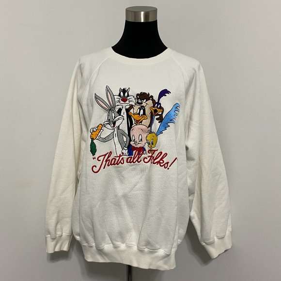 Acme Clothing Other - Looney Tunes Toons Vintage Sweatshirt Bugs Bunny Daffy Duck Taz Porky Pig Tweety